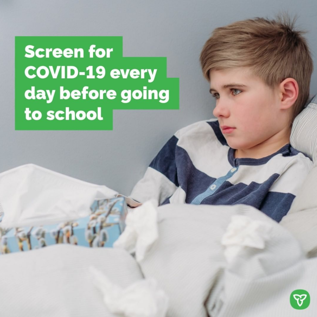 Stay home if you are ill